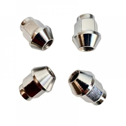 M10x1,25 Radmuttern-Set, 4 Stück, kompatibel mit Hisun Massimo HS500ATV HS700ATV HS800ATV 500 700 800 ATV UTV Quad 90431-102-0000