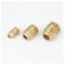 GYQYJPFZM 1pc Flare Thread 3/8 7/16 1/2 5/8 3/4 UNF Male Hex End Brass SAE 45 Degree Pipe Fittings Connectors 1000PSI(5/16)