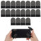 10Pairs Anti-Sweat Finger Gloves for Gaming, Fiber Mobile Gaming Finger Sleeves, Smooth Thumb Protector Sleeves Fingertip Caps for Touchscreen Devices, Finger Gloves for Gaming, Gamer Thumb Covers