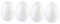 GRADENEVE 4pcs Foam Eggs Craft Eggs Eggs Painting Foam Egg Foam Egg Large Puking Egg Solid Foam Egg Large Foam Egg Fake Eggs Egg Carton Foam Mattress Topper Egg Cups Egg Basket White