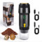 LAMA Elektrische Espressomaschine Kapselmaschine Tragbare Mini Kaffeemaschine, Kompatible mit Kaffeekapseln/Kaffeepulver Sofortiges Aufwärmen für Auto Outdoor, Schwarz