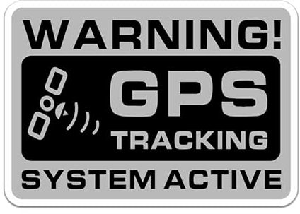 Auto Warnaufkleber - GPS -Tracking -Aufkleber, Anti -Diebstahl -Sicherheitsaufkleber | 10pcs Kleine Tracking -System -Aufkleber, Wasserdicht
