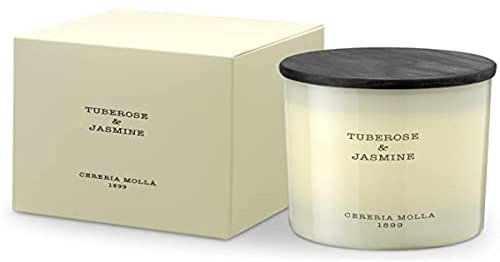 Cereria Molla 1988 Duftkerze mit Tuberose und Jasmin, 50 Std.