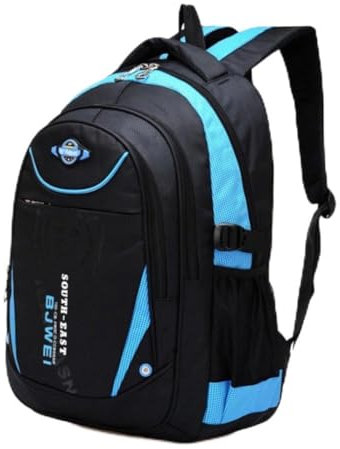 YAAGLE Kind Rucksack Schulranzen für 8-13 jährige Jungen und Mädchen Rucksackhandtasche Hellblau