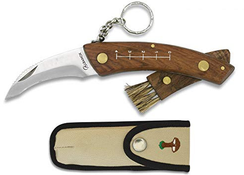 Tiendas LGP - Navaja Setera Albainox Funda. H:7.5 cm Mango: Madera Hoja: Acero INOX. 19120