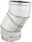 Curva Gomito Regolabile da 0°a 90° per canna fumaria in acciaio inox Maschio/Femmina Acciaio ASI 316 (Ø 200 mm)