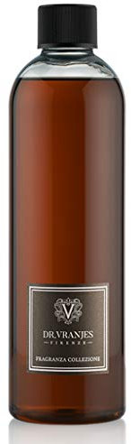Dr. Vranjes - Oud Nobile 500 ml Nachfüller + Doppelback weiße Stäbchen (3 Stück) - Luxus-Raumduft, Made in Italy, Hauptnote: Oriental, Duftpyrammide: Bergamotte, Oud, Myrrhe (500 ml Refill)
