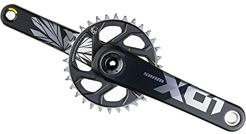 Sram Unisex – Erwachsene X01 Eagle Kettenradgarnitur, Grau, Einheitsgröße