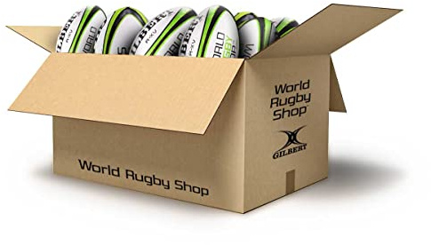 Gilbert WRS A-XV Size 5 Training Rugby Balls Box of 25