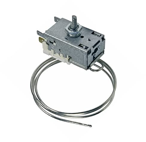 easyPART Kompatibel/Ersatz für Electrolux 226214664/6 Thermostat Kühlthermostat Külgerät Kühlschrank Kühl-Gefrierkombination AEG 2262146646 Ranco K59-L2076 800mm Kapillarrohr 3x6,3mm AMP passend