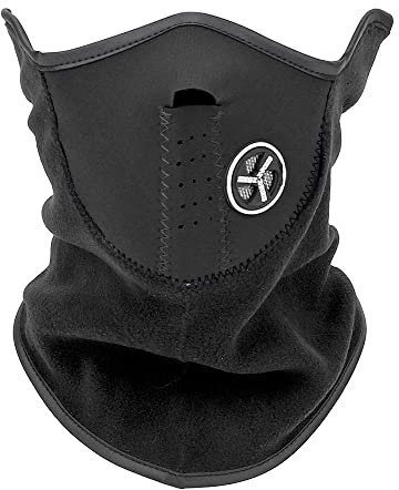Martom Gesichtsmaske mit Ventil/Skimaske/MC-Maske - Neopren