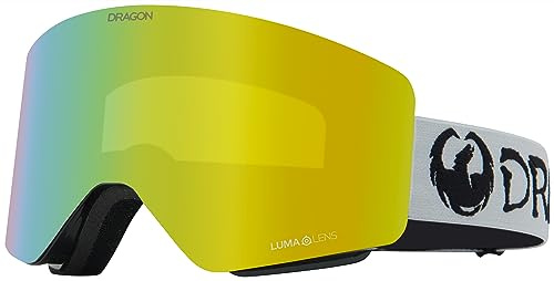Dragon Alliance Dr R1 Otg Bonus Ski Goggles Lumalens Gold Ion/CAT3+Lumalens Amber/CAT2