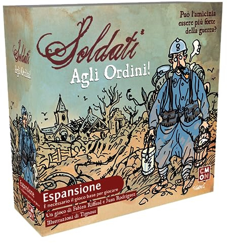 Asmodee, Soldati: Agli ordini!, Espansione Gioco da Tavolo, Edizione in Italiano