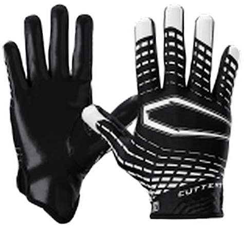 Cutters Rev 5.0 Paire de gants de football antidérapants pour adulte