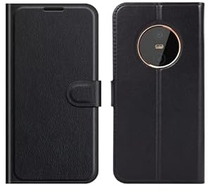 Fixgut Handytasche kompatibel mit Gigaset GX6/GX6 Pro. Schutzhülle, hochwertige Leder Hülle mit Kartenfächern und Standfunktion.