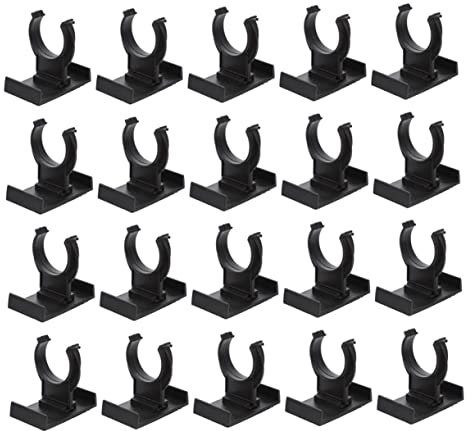 Cabilock 20st Schrankfüße Küche Sockel Befestigungsclip Sockelclip Möbelfüße Tisch Kick Board Clips Kunststoff-küchenbein-sockelclips Küchensockel Halterung Verdicken Pedale Plastik