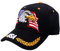 Kangqifen Herren Damen USA Flagge Adler Weizenohr Stickerei Baseball Caps Kappe Mütze mit Klettverschluss(Schwarz)