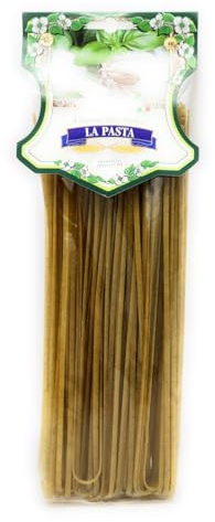 Oreste Mazzi La Pasta Linguine aglio e basilico/Nudeln mit Basilkum und Knoblauch 250 gr. x9