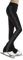 inhzoy Mädchen Eislaufhose Glitzer Eiskunstlauf Leggings Mit Strasse Kinder Stretch Sportleggins Gymnastik Turnhose Ballett Tanz Strumpfhose Schwarz 158-164
