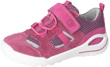 RICOSTA Mädchen Low-Top Sneaker Fast, Kinder Halbschuhe, Weite: Mittel, lose Einlage, Turnschuhe, Laufschuhe, Klettschuhe, Fuchsia/rosada (360), 28 EU