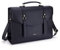 ECOSUSI Laptop Bag for Women 15.6 inch PU Leather Large Ladies Messenger Bag Professional Work Briefcase Computer Satchel Bag,Black