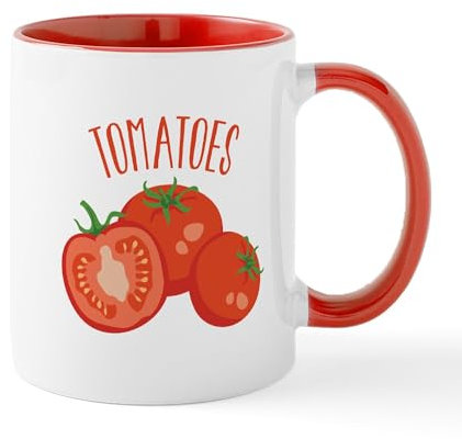 CafePress Tomatoes Mugs 11 oz (325 ml) Ceramic Coffee Mug