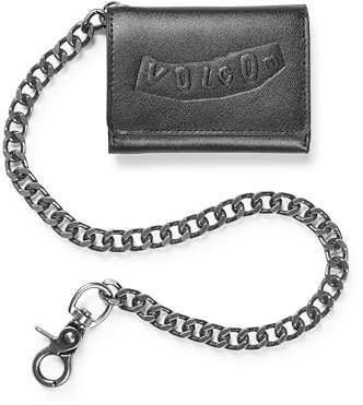 Volcom - Geldbörse - Pistolenleder - Schwarz, Schwarz , Klassisch