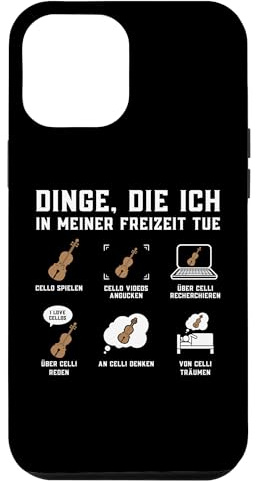 Hülle für iPhone 12 Pro Max Cello spielen Cello Musik