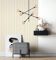 NEWROOM Tapete Creme Vliestapete Holz - Holztapete Skandi Beige Paneele Lamellen Holzwand Modern Lamellenwand Naturholz inkl. Tapezier-Ratgeber