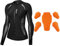 Lixada Chaqueta blindada de Motocicleta, Chaqueta de Moto para Mujer con protección y certificación CE2, Chaqueta de Malla de Alta Visibilidad para Mujer, Chaqueta de Moto de Malla, Chaqueta blindada
