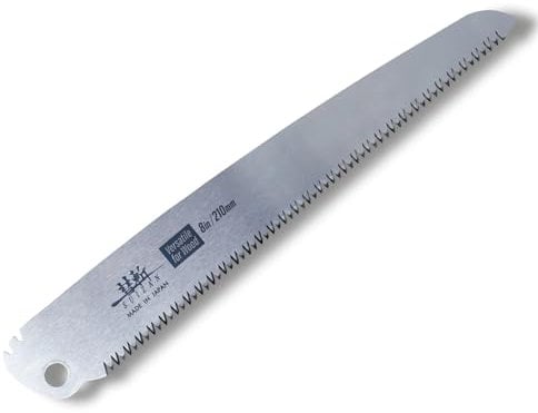 SUIZAN Replacement Blade for Japanese Folding Saw 210mm Versatile for Wood