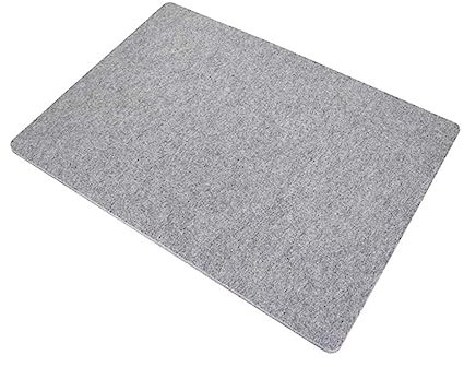 MOLUCKFU Hochtemperaturbeständige Woll-bügelmatte rutschfeste Bügelunterlage Für Kleidung Tragbares Filzpad Für Quilten Nähen Praktische Bügelunterlage Für Zuhause Und Reisen