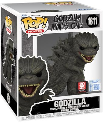 Funko Pop! Super: Godzilla Minus One - Godzilla - Esclusiva Amazon - Figura in Vinile da Collezione - Idea Regalo - Merchandising Ufficiale - Giocattoli per Bambini e Adulti