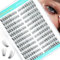 Obeyalash Ciglia Finte Ciuffetti Cateyes Lashes Bouquet Estensione Ciglia DIY Casa Misto 7-15mm Ciglia finte Lash Cluster Individuale Eyelash