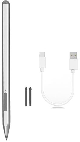 Biookhm Stylo Avancé pour Go/Ordinateur Portable/Livre USB C Port Rapide Stylets pour Artistes Numériques Créateurs Professionnels