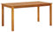Myheimly Akazienholz Massiv Gartentisch Rustikal Esstisch Balkontisch Holztisch Massivholztisch Gartenmöbel Tisch Terrassentisch 140 x 80 x 74 cm