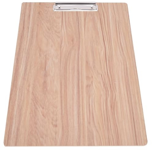 8K-Skizzenbrett, Holz-Skizzen-Klemmbrett, Metallclip, Studenten-Kunstskizze, spezielles Holz, PVC-Farbe, wasserfestes Skizzen-Schreibbrett, tragbares Zeichenbrett zum Skizzieren