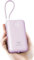 VIYISI Powerbank 20000mAh, 30W PD Schnellladegerät mit integrierten USB-C & Lighting Kabeln, mit LED Display, tragbares Akkupack für iPhone 16/15/14/13/12, iPad, AirPods, Galaxy und mehr (Lila)