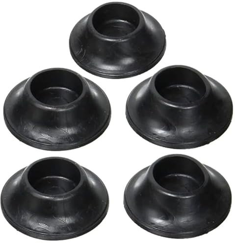 Norskskin Zeltstabteller Bodenteller für Camping Zeltstab Untersetzter für Zelt-Gestänger Lastverteilung 5 Pack 5 Stück