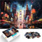 2000-teiliges Puzzle für Erwachsene, Times Square, farbenfrohes, anspruchsvolles Spiel, tolles Geschenk für die ganze Familie, 70 x 100 cm, für Teenager ab 14 Jahren