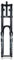 AADDFDD Forcella Ammortizzata per Mountain Bike 26 27,5 29, Perno Passante 15 * 110 mm, Escursione Forcella Boost 150 mm, Forcella ad Aria a Doppia Spalla con Blocco, Freno a Disco e rimba