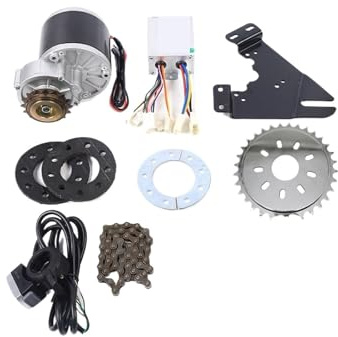 WAFOHSR Kit De Conversion VTT for Vélo Électrique 36 V 350 W avec Accélérateur Au Pouce Et Entraînement Côté Gauche Moteur Puissant