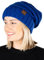 Funky Junque Damen Beanie-Mütze, Königsblau, Einheitsgröße