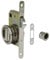 Amig - Serrure à encastrer Mod.611 avec béquille et poignée pour portes coulissantes en bois d'épaisseur 35-40 mm | Entrée : 50 mm | En acier finition chromée mate