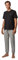 BOSS Hugo Herren Mix & Match Pants Hose, Grau, M EU