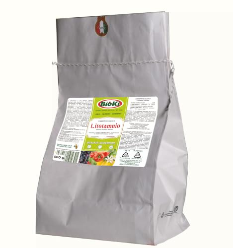 Bioki® Litotamnio - Alga calcare per piante - consentito nelle coltivazioni biologiche - indicato per il marciume apicale del pomodoro