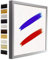 myposterframe Nordica Leerrahmen für Leinwand Bilder 61 x 91,5 cm Bilderrahmen Holz Größenwahl 91,5 x 61 cm Farbwahl Weiß gemasert ohne Verglasung