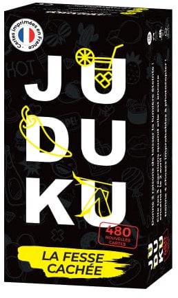 JUDUKU Jeux de société La Fesse Cachée | Jeu de Carte fabriqué en Europe | Déjà Plus d' 1 Million de Joueurs | Jeux de société Adulte idéal soirée