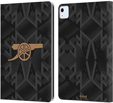 Head Case Designs Licenciado Oficialmente Arsenal FC Lejos Kit De Escudo 2022/23 Carcasa de Cuero Tipo Libro Compatible con Apple iPad Air 2020/2022