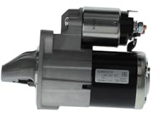 BOSCH Motor Starter Anlasser 12V 1,4kW Zähnezahl: 8 im Uhrzeigersinn für HYUNDAI i10 (PA) 1 986 S01 153